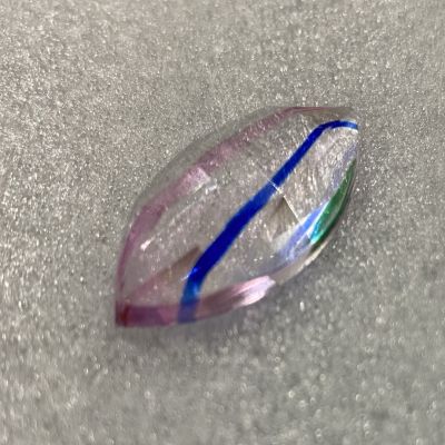 30mm x 15mm cassatta pointed ellipse jewel