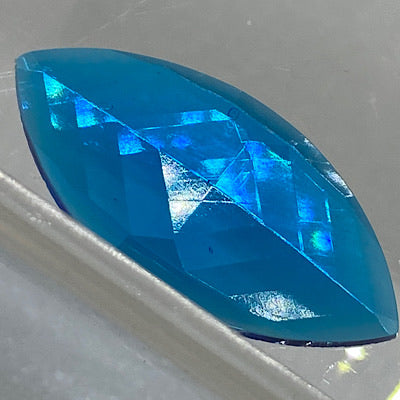 42mm x 20mm aquamarine navette jewel