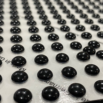 Sale: 8mm black smooth jewel